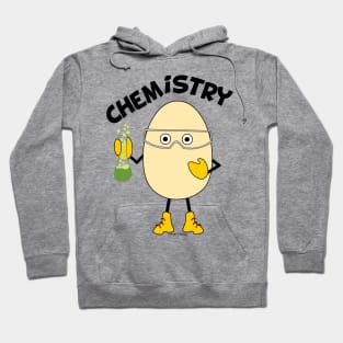 Chemistry Egghead Text Hoodie